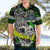 Personalized Franken Fish Hawaiian Shirt Skull Fishing Green - Wonder Print Shop