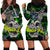 Personalized Franken Fish Hoodie Dress Skull Fishing Green - Wonder Print Shop