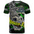 Personalized Franken Fish T Shirt Skull Fishing Green