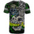 Personalized Franken Fish T Shirt Skull Fishing Green