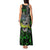 Personalized Franken Fish Tank Maxi Dress Skull Fishing Green