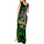 Personalized Franken Fish Tank Maxi Dress Skull Fishing Green