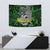 Franken Fish Tapestry Skull Fishing Green