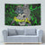 Franken Fish Tapestry Skull Fishing Green