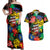 Never Apologize For Being Black Couples Matching Off Shoulder Maxi Dress and Hawaiian Shirt - Wonder Print Shop