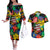 Never Apologize For Being Black Couples Matching Off The Shoulder Long Sleeve Dress and Hawaiian Shirt - Wonder Print Shop