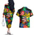 Never Apologize For Being Black Couples Matching Off The Shoulder Long Sleeve Dress and Hawaiian Shirt - Wonder Print Shop