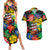 Never Apologize For Being Black Couples Matching Summer Maxi Dress and Hawaiian Shirt - Wonder Print Shop