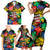 Never Apologize For Being Black Family Matching Short Sleeve Bodycon Dress and Hawaiian Shirt - Wonder Print Shop