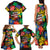 Never Apologize For Being Black Family Matching Tank Maxi Dress and Hawaiian Shirt - Wonder Print Shop