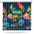 Music That Makes Us Proud African Shower Curtain Black People DT02