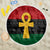 Pan African Ankh Beach Blanket Egyptian Cross