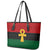 Pan African Ankh Leather Tote Bag Egyptian Cross