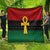 Pan African Ankh Quilt Egyptian Cross