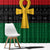 Pan African Ankh Window Curtain Egyptian Cross