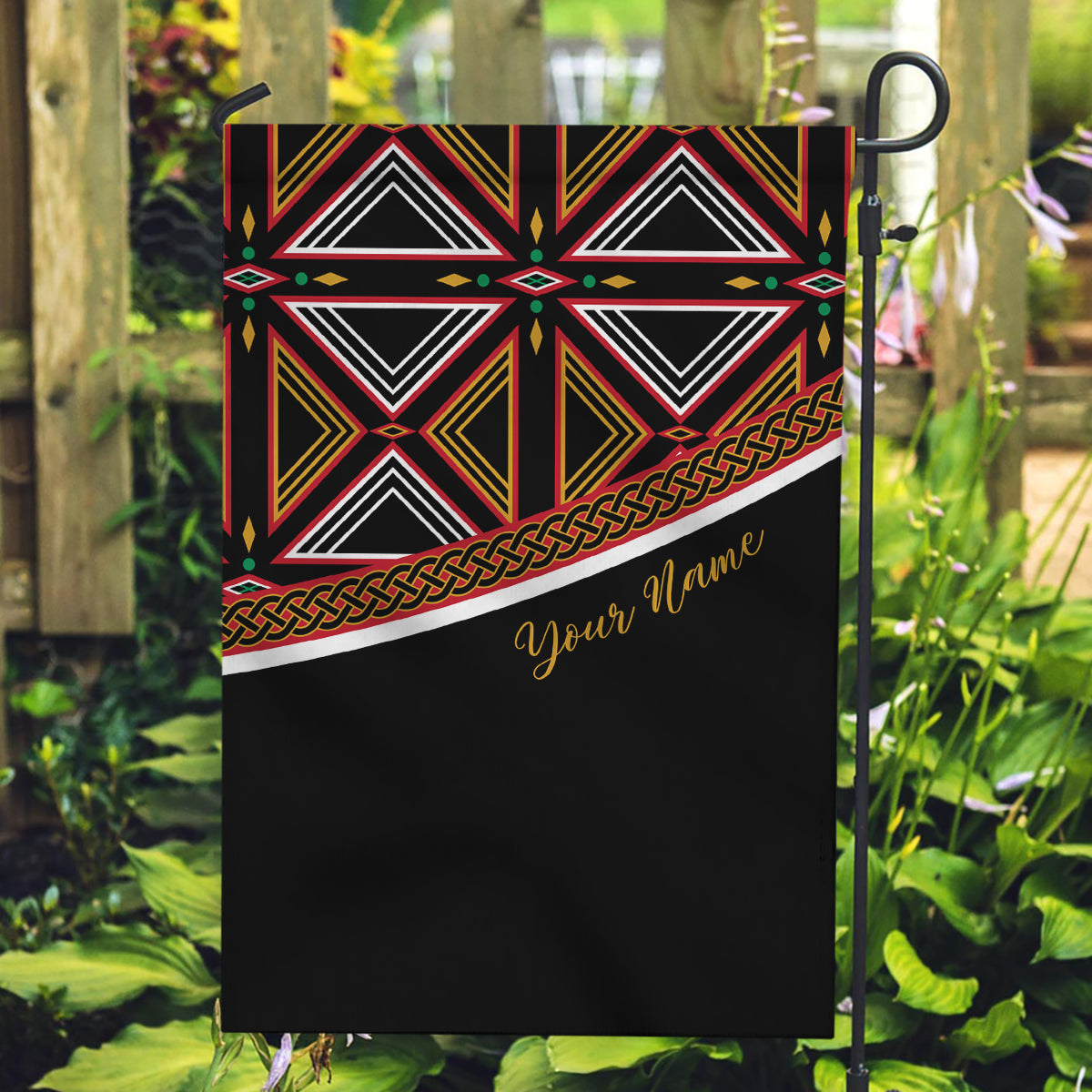 Personalized Bamenda African Garden Flag Atoghu Cameroon Print