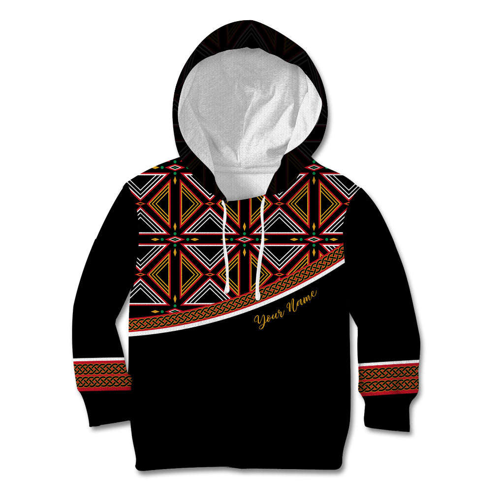 Personalized Bamenda African Kid Hoodie Atoghu Cameroon Print - Wonder Print Shop