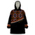 Personalized Bamenda African Wearable Blanket Hoodie Atoghu Cameroon Print - Wonder Print Shop