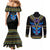 egyptian-ankh-golden-blue-fire-couples-matching-mermaid-dress-and-long-sleeve-button-shirts