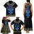 egyptian-ankh-golden-blue-fire-family-matching-tank-maxi-dress-and-hawaiian-shirt