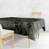 Skull Deer Hunting Camouflage Pattern Tablecloth Rustic Hunting Metal Mesh Background Art - Wonder Print Shop