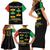 Never Apologize For Your Pride Family Matching Short Sleeve Bodycon Dress and Hawaiian Shirt African Black History - Wonder Print Shop