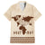 Root Africa Hawaiian Shirt African Map - Wonder Print Shop