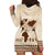 Root Africa Hoodie Dress African Map - Wonder Print Shop