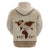 Root Africa Zip Hoodie African Map