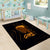 Personalized Beautiful Black Girl Area Rug Women Africa - Wonder Print Shop