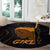 Personalized Beautiful Black Girl Round Carpet Women Africa