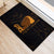 Personalized Beautiful Black Girl Rubber Doormat Women Africa