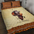 Personalized Love Africa Quilt Bed Set Black Girl Beautiful