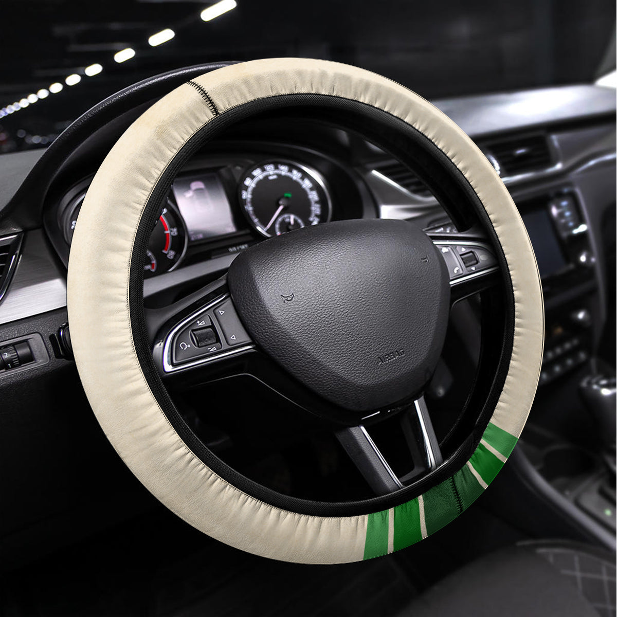 Black History Milestones Steering Wheel Cover African Timeline