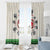 Black History Milestones Window Curtain African Timeline