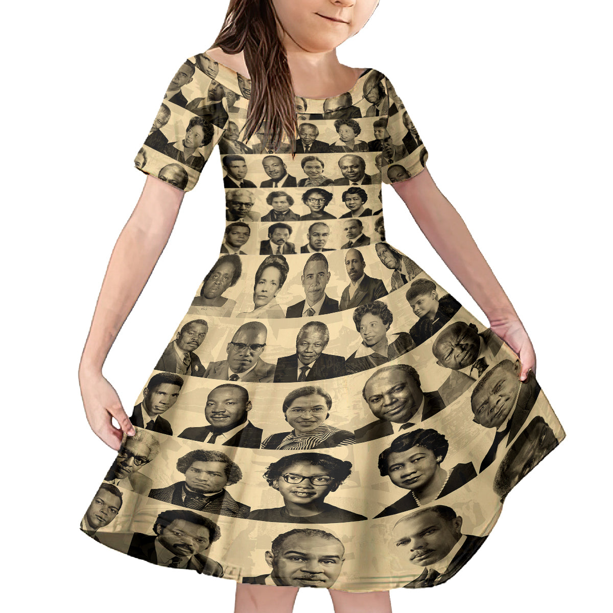 civil-rights-leaders-kid-short-sleeve-dress-african-american