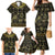 Egypt Pharaoh Family Matching Mermaid Dress and Hawaiian Shirt Egyptian Hieroglyphs and Symbols - Wonder Print Shop