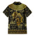 Egypt Pharaoh Family Matching Mermaid Dress and Hawaiian Shirt Egyptian Hieroglyphs and Symbols - Wonder Print Shop