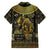 Egypt Pharaoh Family Matching Puletasi Dress and Hawaiian Shirt Egyptian Hieroglyphs and Symbols - Wonder Print Shop