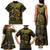 Egypt Pharaoh Family Matching Tank Maxi Dress and Hawaiian Shirt Egyptian Hieroglyphs and Symbols - Wonder Print Shop