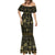 Egypt Pharaoh Mermaid Dress Egyptian Hieroglyphs and Symbols - Wonder Print Shop