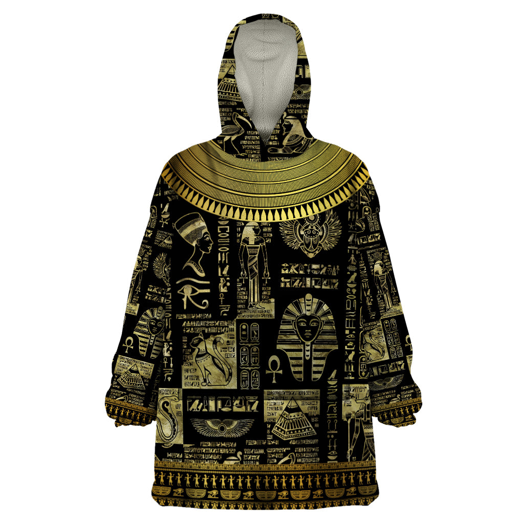 egypt-pharaoh-wearable-blanket-hoodie-egyptian-hieroglyphs-and-symbols