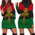 Pan African Ankh Hoodie Dress - Wonder Print Shop