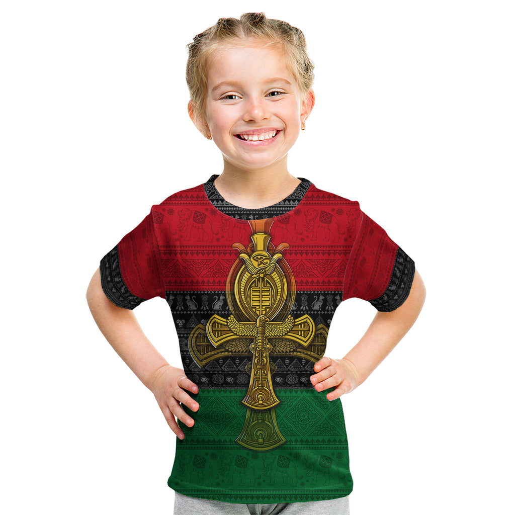 Pan African Ankh Kid T Shirt - Wonder Print Shop