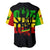 Reggae One Love Baseball Jersey African - Wonder Print Shop