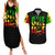 Reggae One Love Couples Matching Summer Maxi Dress and Hawaiian Shirt African - Wonder Print Shop