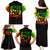 Reggae One Love Family Matching Puletasi Dress and Hawaiian Shirt African - Wonder Print Shop