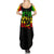 Reggae One Love Family Matching Summer Maxi Dress and Hawaiian Shirt African - Wonder Print Shop