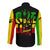 Reggae One Love Long Sleeve Button Shirt African - Wonder Print Shop