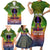 I'm Blunt African Family Matching Short Sleeve Bodycon Dress and Hawaiian Shirt Black Women Mandala